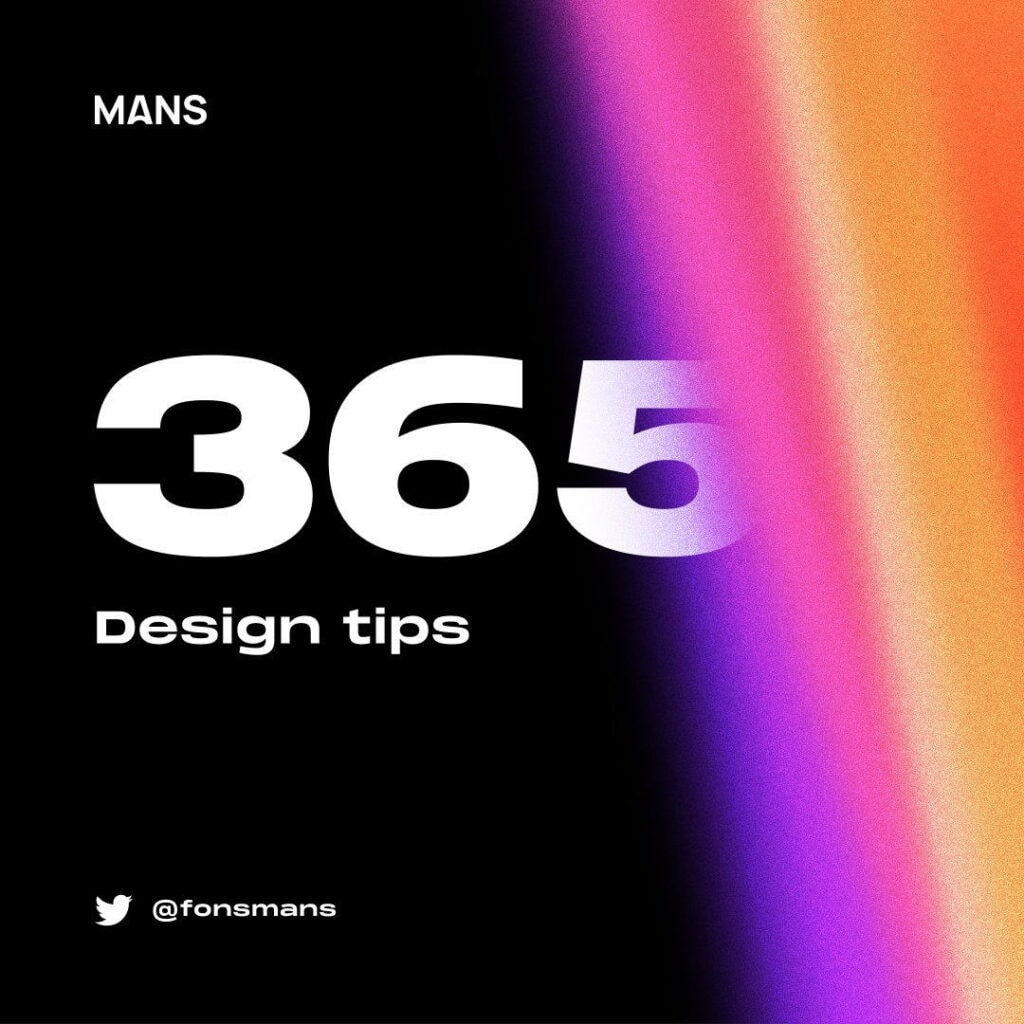 365 Design tips