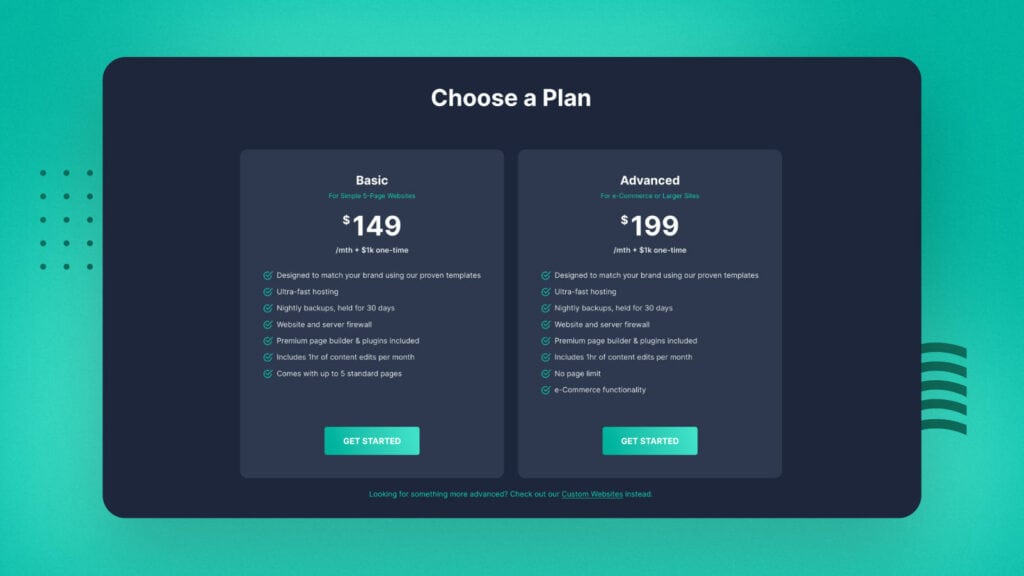 Subscription-based websites pricing from NewPulse Studios