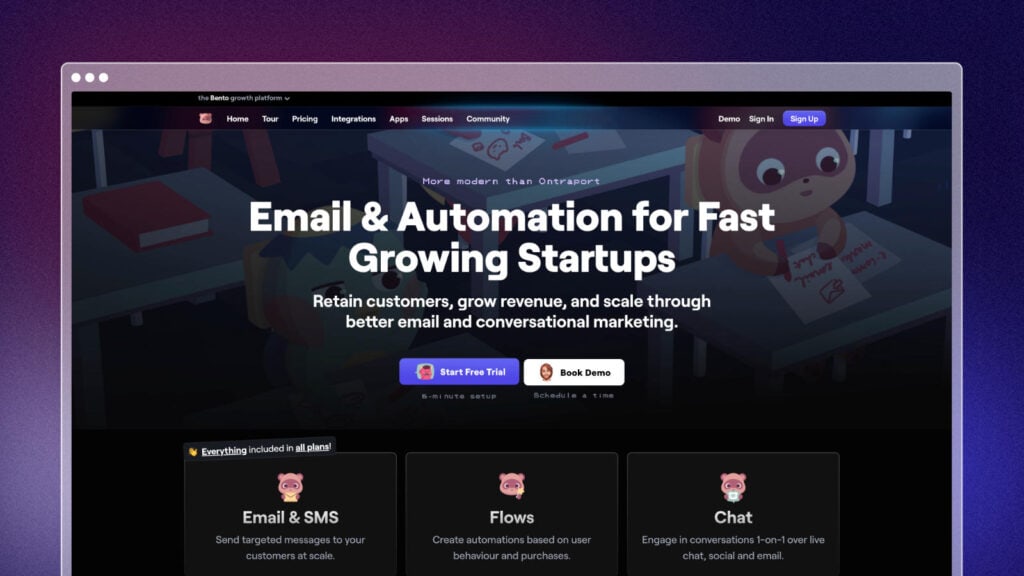 Bento Now Email & Marketing Automation Platform